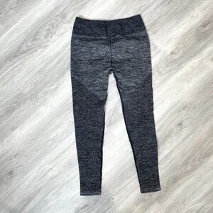 Athletic Gray and Black Women's Leggings